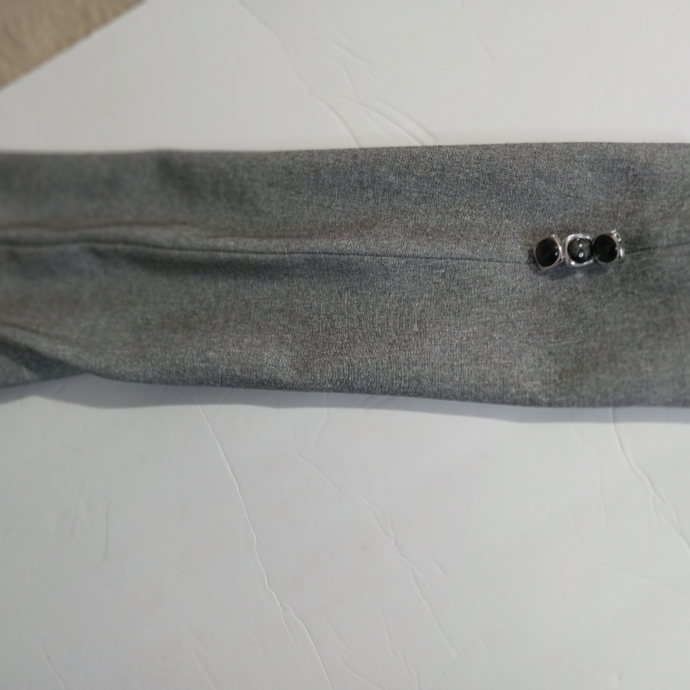 Mfrannie Lot of Two Women's Grey Pants and Blazer Suit Size Large Polyester - Picture 14 of 16
